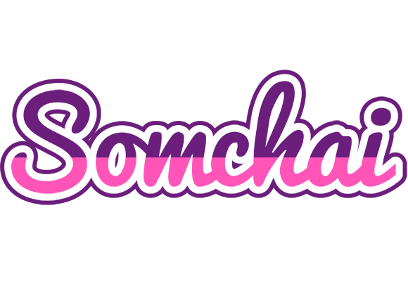 Somchai cheerful logo