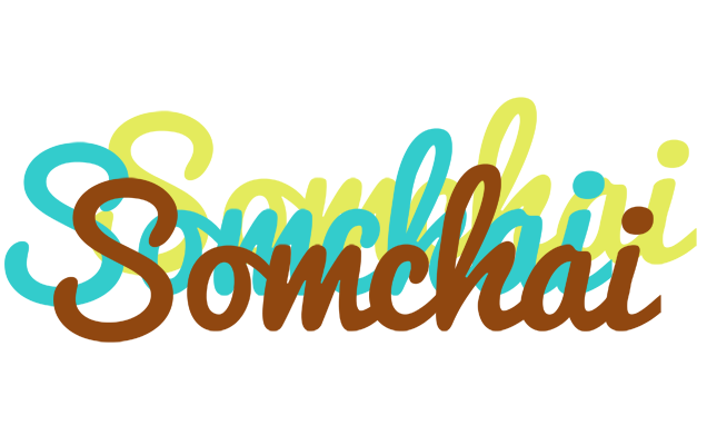 Somchai cupcake logo