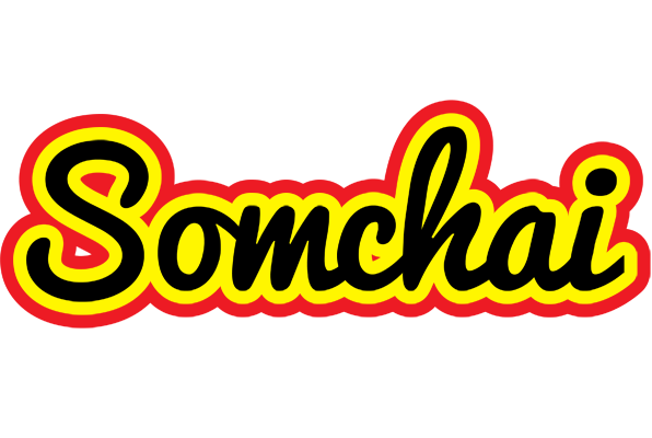 Somchai flaming logo