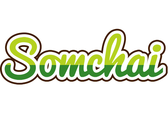 Somchai golfing logo