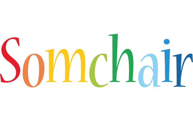 Somchair birthday logo