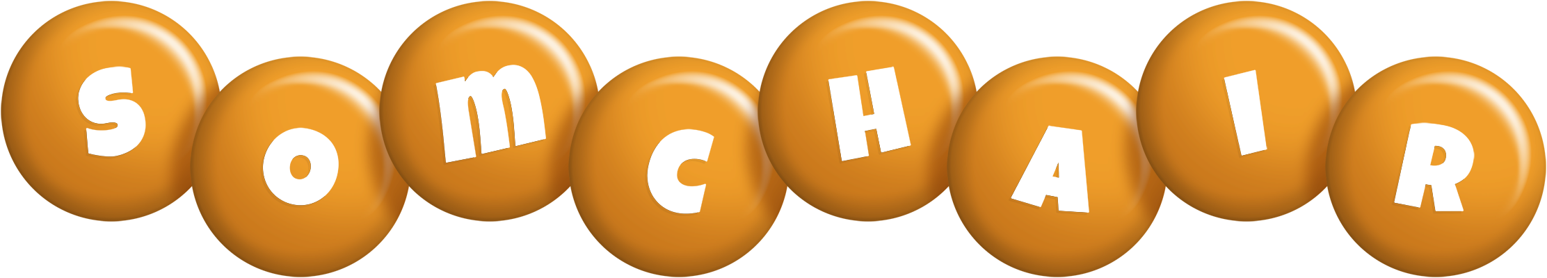 Somchair candy-orange logo