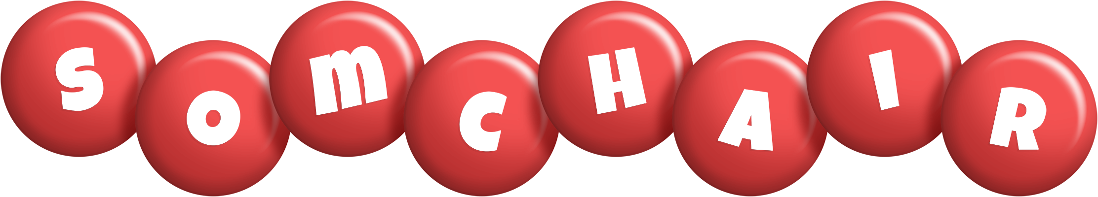 Somchair candy-red logo