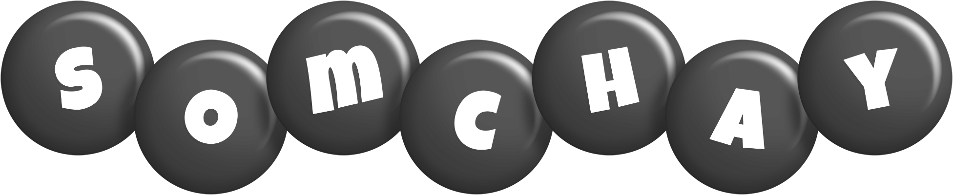 Somchay candy-black logo
