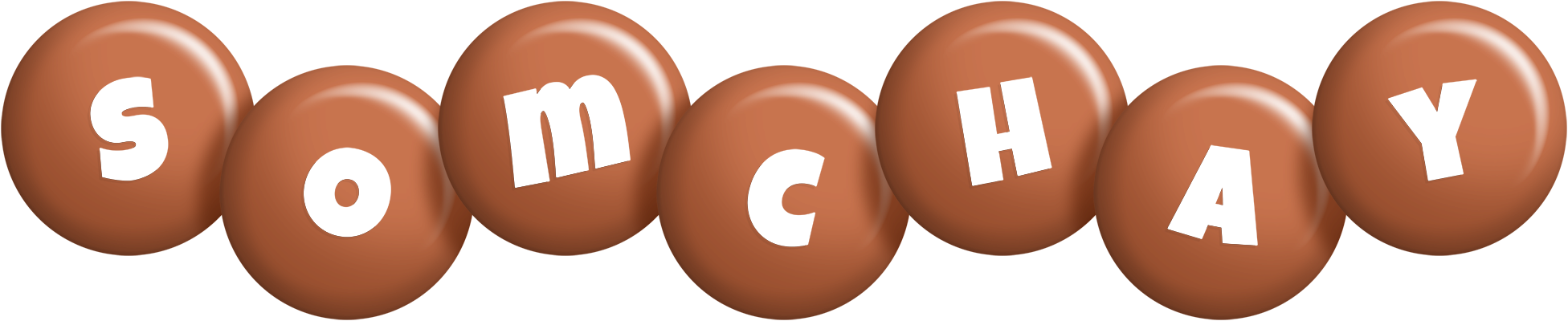 Somchay candy-brown logo