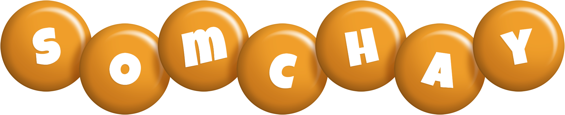 Somchay candy-orange logo