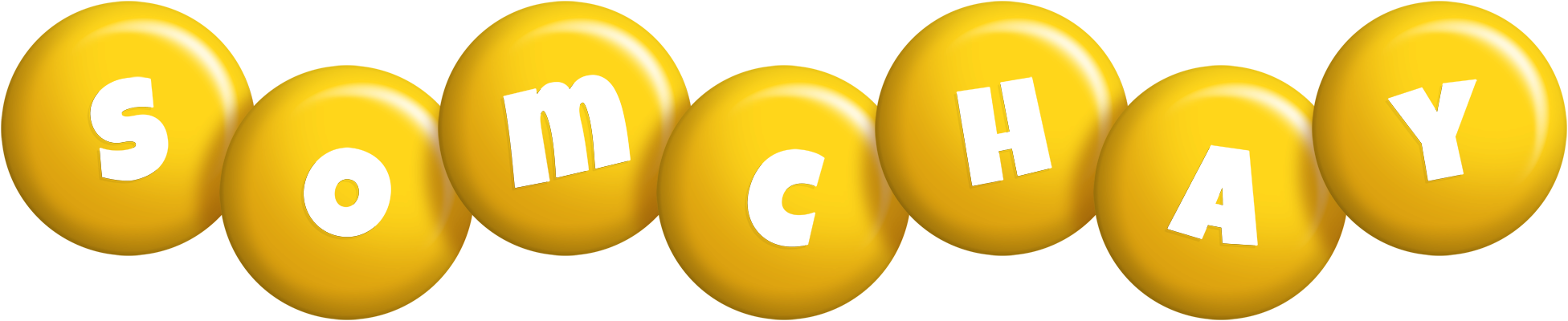 Somchay candy-yellow logo