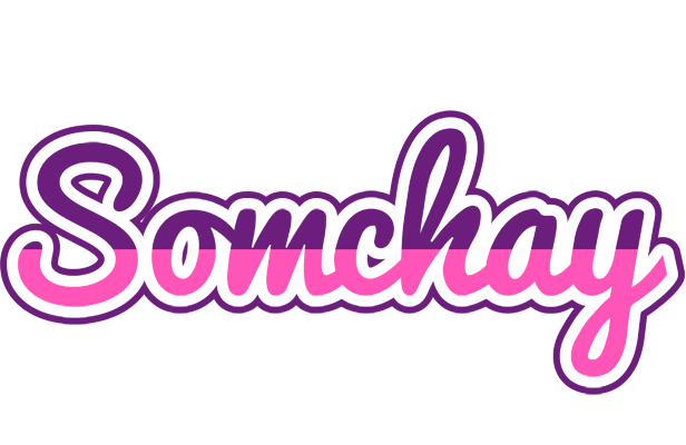 Somchay cheerful logo