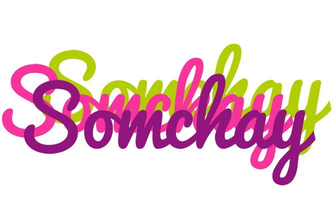 Somchay flowers logo