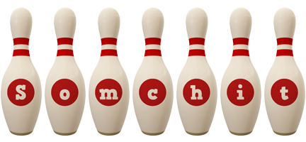 Somchit bowling-pin logo