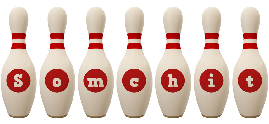 Somchit bowling-pin logo