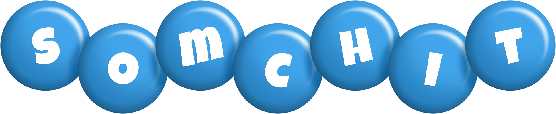 Somchit candy-blue logo