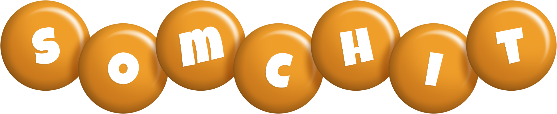 Somchit candy-orange logo