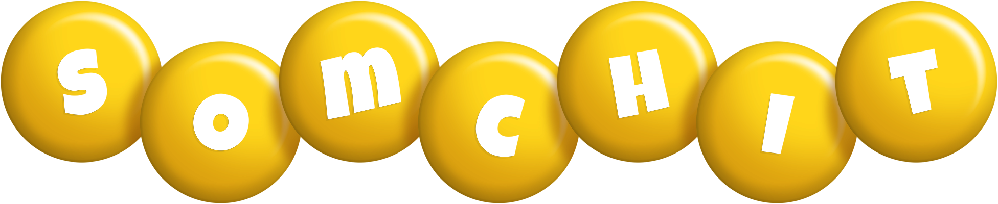 Somchit candy-yellow logo