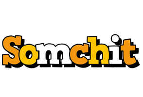 Somchit cartoon logo