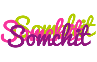 Somchit flowers logo