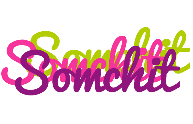 Somchit flowers logo