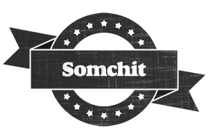 Somchit grunge logo