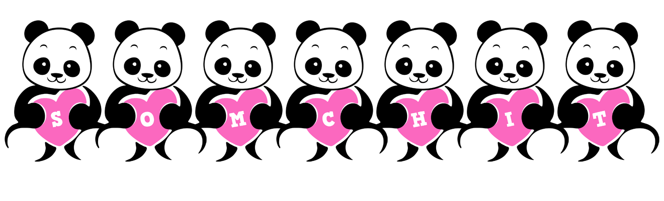 Somchit love-panda logo