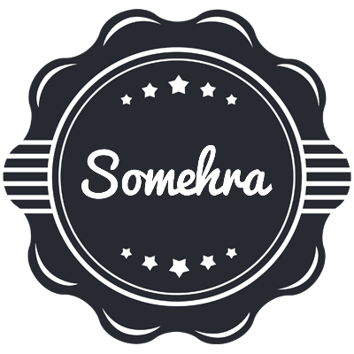 Somehra badge logo