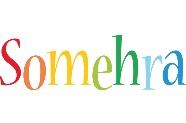 Somehra birthday logo