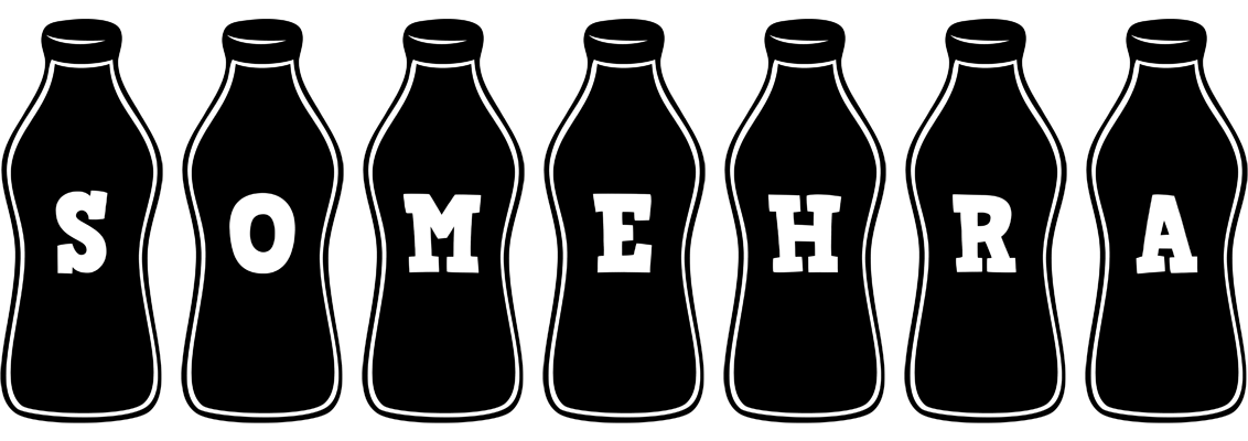Somehra bottle logo