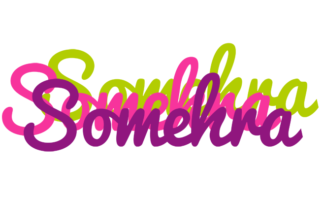 Somehra flowers logo