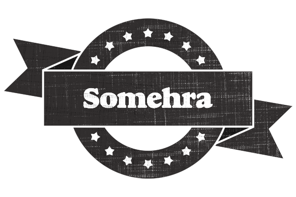 Somehra grunge logo
