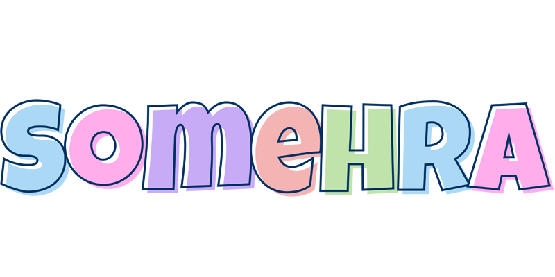 Somehra pastel logo