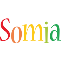 Somia birthday logo