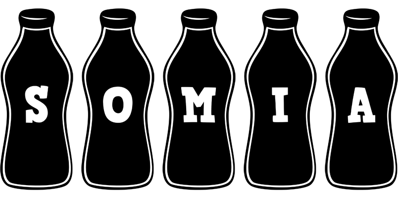 Somia bottle logo