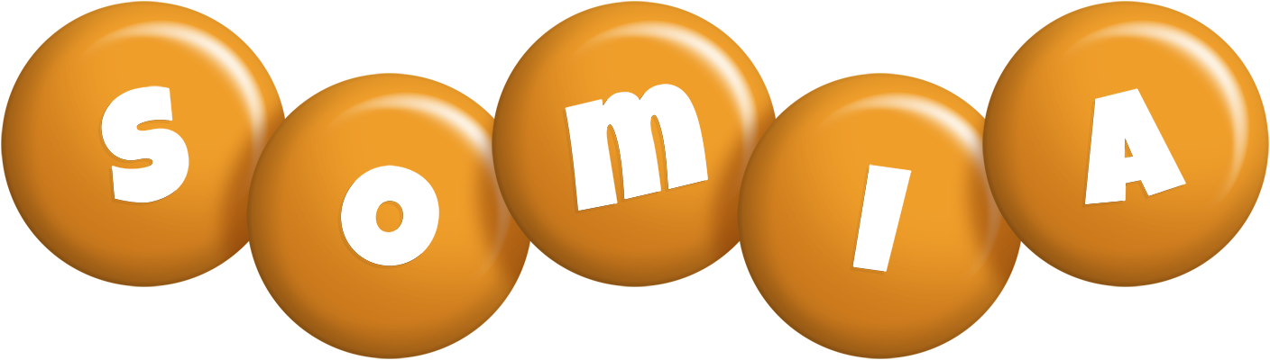 Somia candy-orange logo