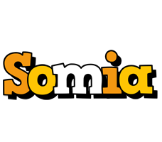 Somia cartoon logo