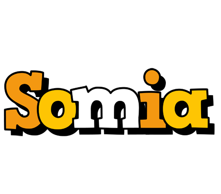 Somia cartoon logo