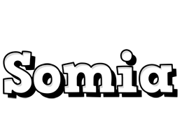 Somia snowing logo