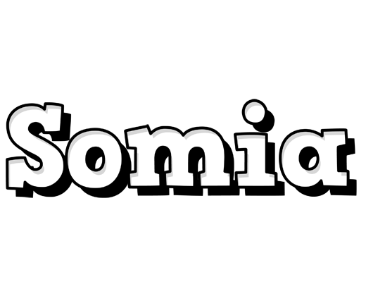 Somia snowing logo