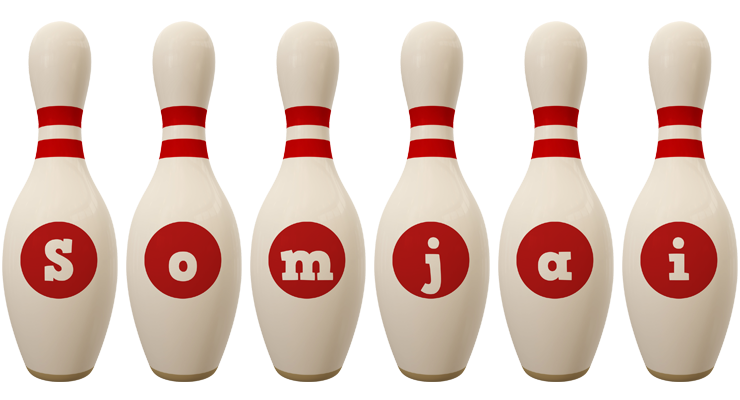 Somjai bowling-pin logo