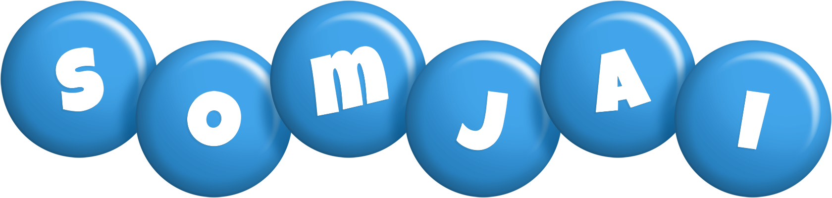Somjai candy-blue logo