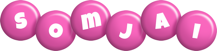 Somjai candy-pink logo