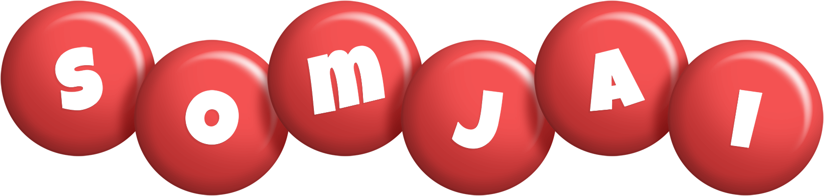 Somjai candy-red logo