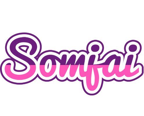 Somjai cheerful logo