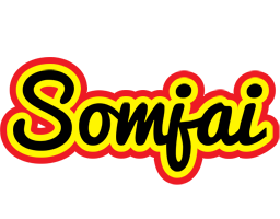 Somjai flaming logo