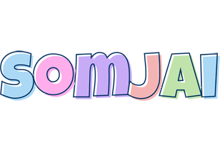 Somjai pastel logo