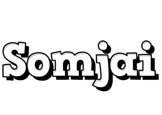 Somjai snowing logo