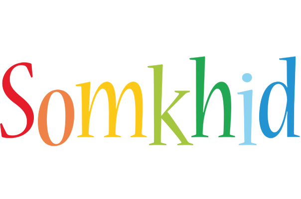 Somkhid birthday logo