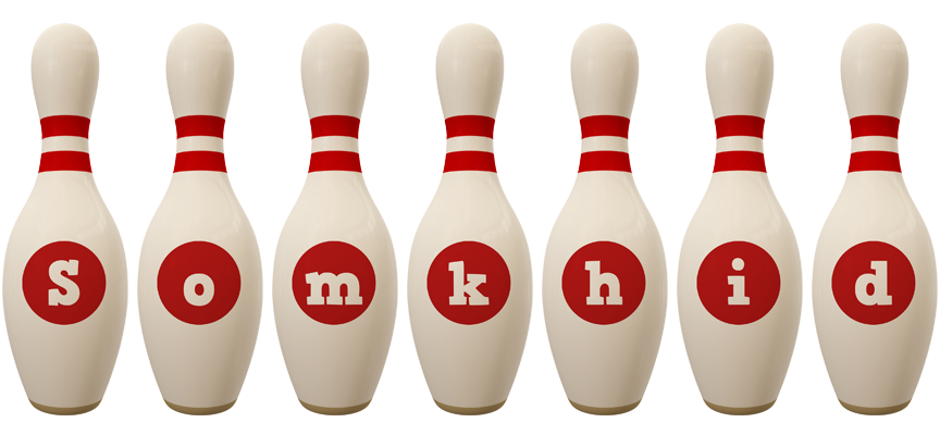 Somkhid bowling-pin logo