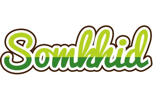 Somkhid golfing logo