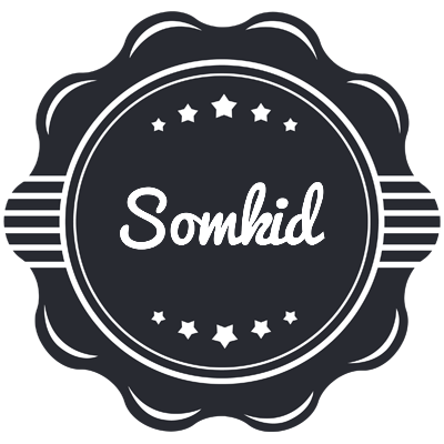 Somkid badge logo