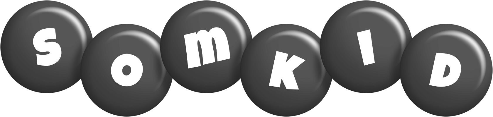 Somkid candy-black logo