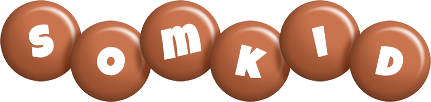 Somkid candy-brown logo